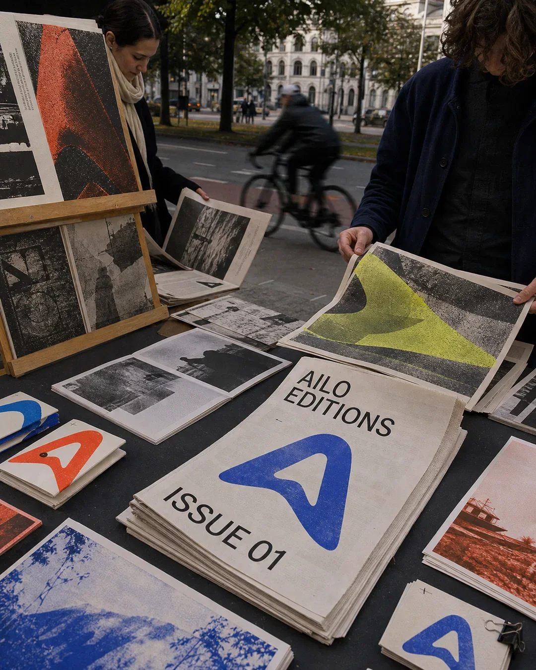 Ailo Editions, et eget publiseringskonsept med trykk og fotografier
